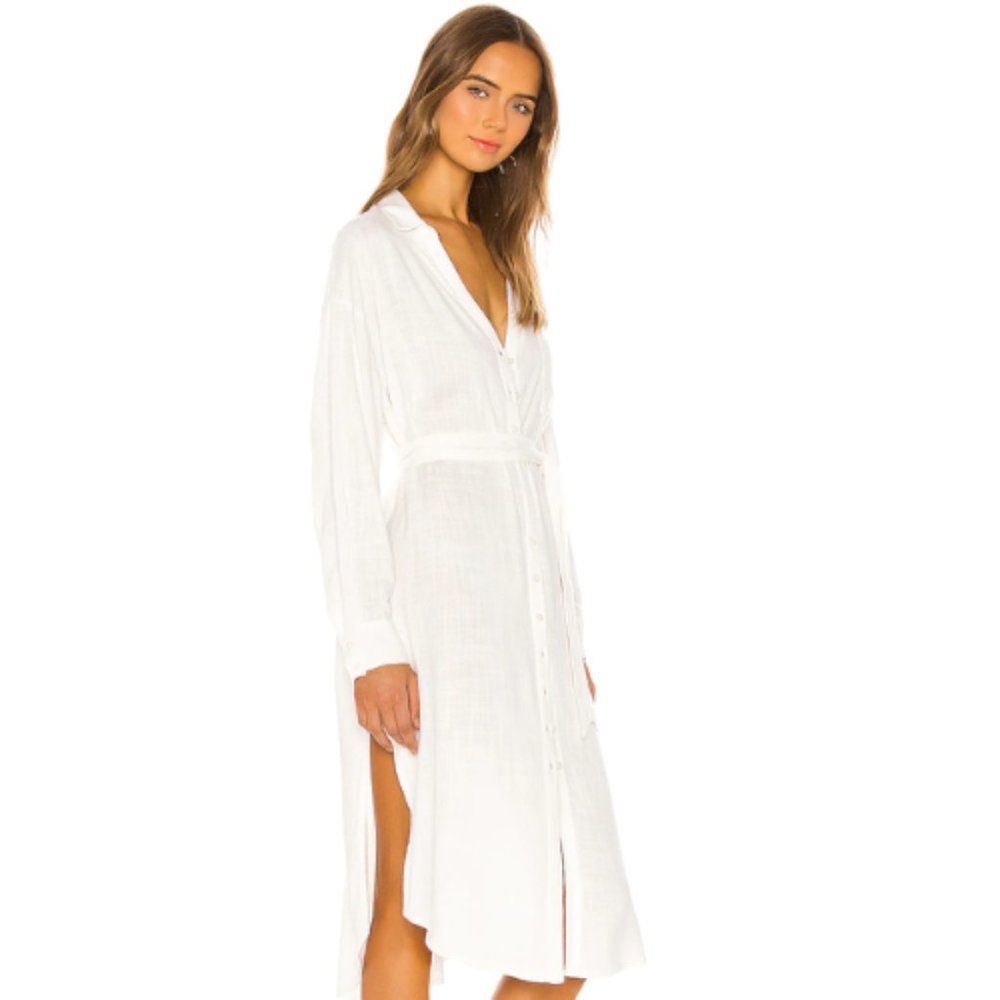 L*SPACE Barcelona Dress in Cream NWT Size XS/S - Picture 2 of 4